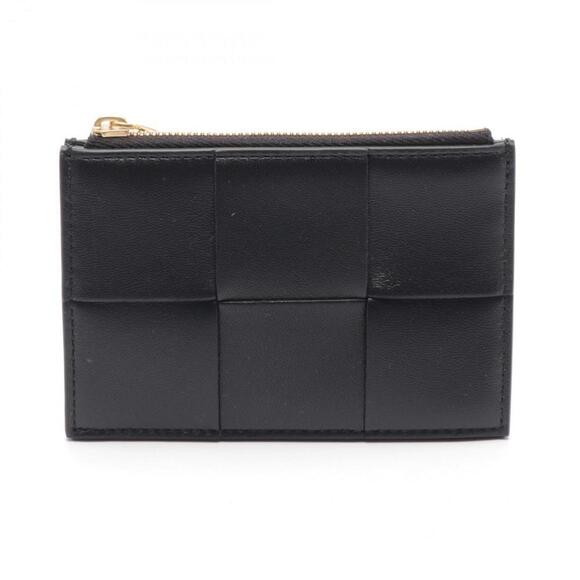 BOTTEGA VENETA Black Leather Wallet - Picture 1 of 5